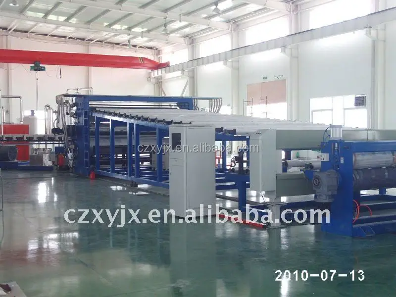 cheap roofing materials plastic PVC waterproof membrane production line