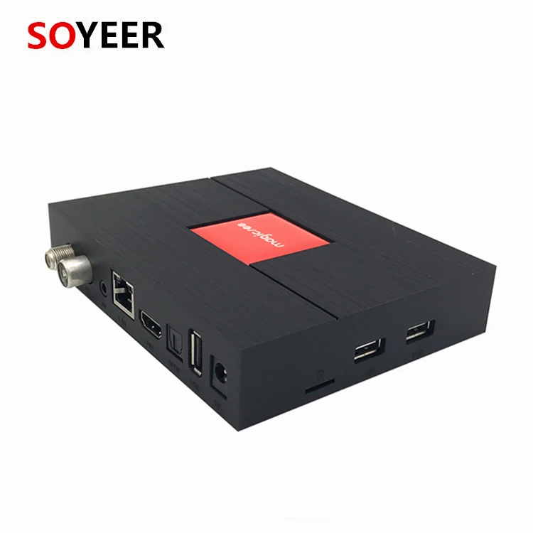 Soyeer S905D Hybrid C400 T2 S2  2G 16GB Satellite Receiver Android Smart Tv Box Dual WIFI BT 4.0