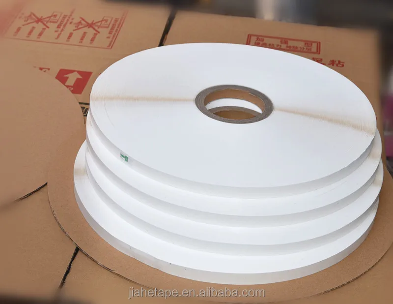 
Permanent bag sealing tape 