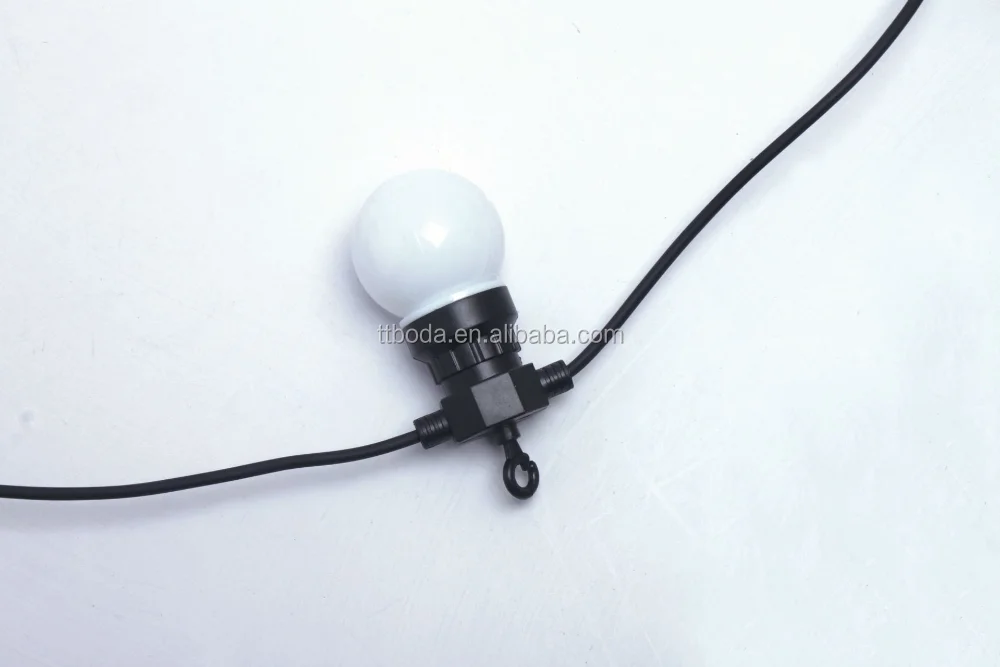 20 LED big ball milky cover festoon lights