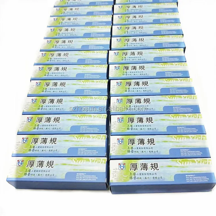 Precision plastic gap gauge  thickness gauge 13pcs/set measuring range  0.05 to 1.00mm