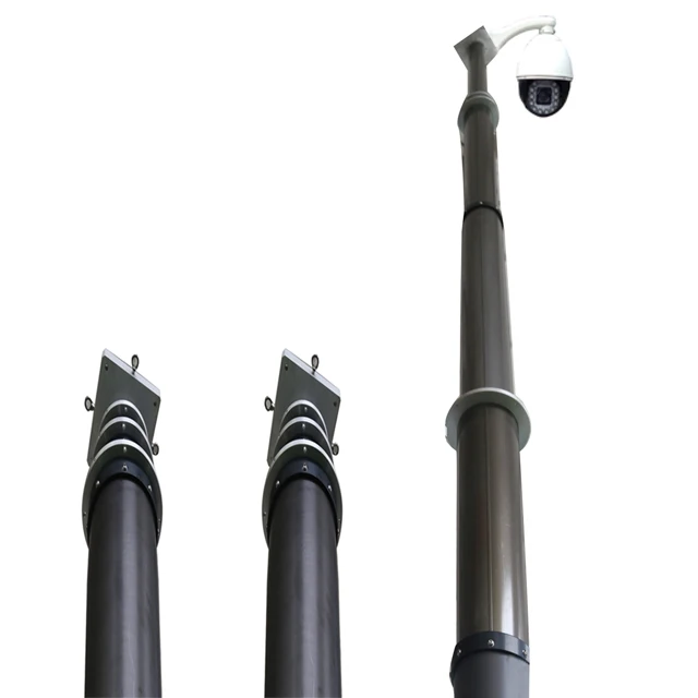 XD682 dedicated solar energy telescopic mast on trailer