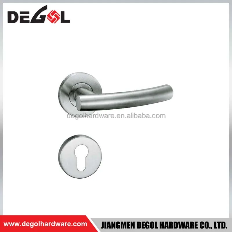 Fancy designer small door knob stainless steel door fixed knob