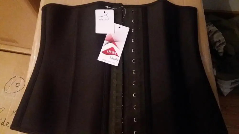 Wholesale Private Label Custom 9 Steel Boned Waist Shaper 2023  Ann Cherry Latex Waist Trainer for Women