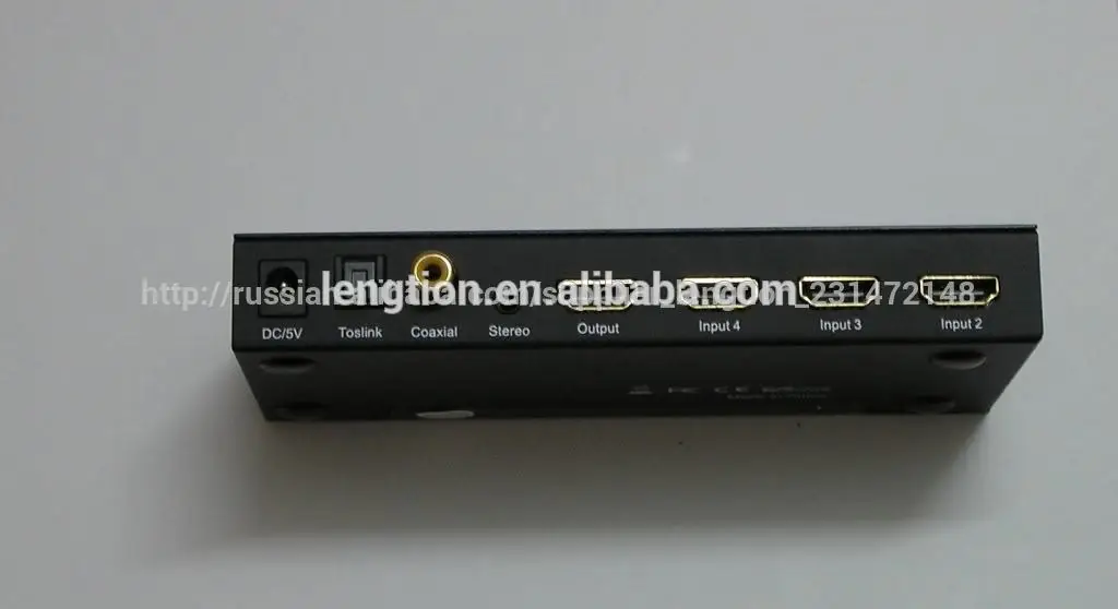 4x1 hdmi переключатель вт/toslink& цифровой коаксиальный порт( оборотов. 2) вт/3d поддержки