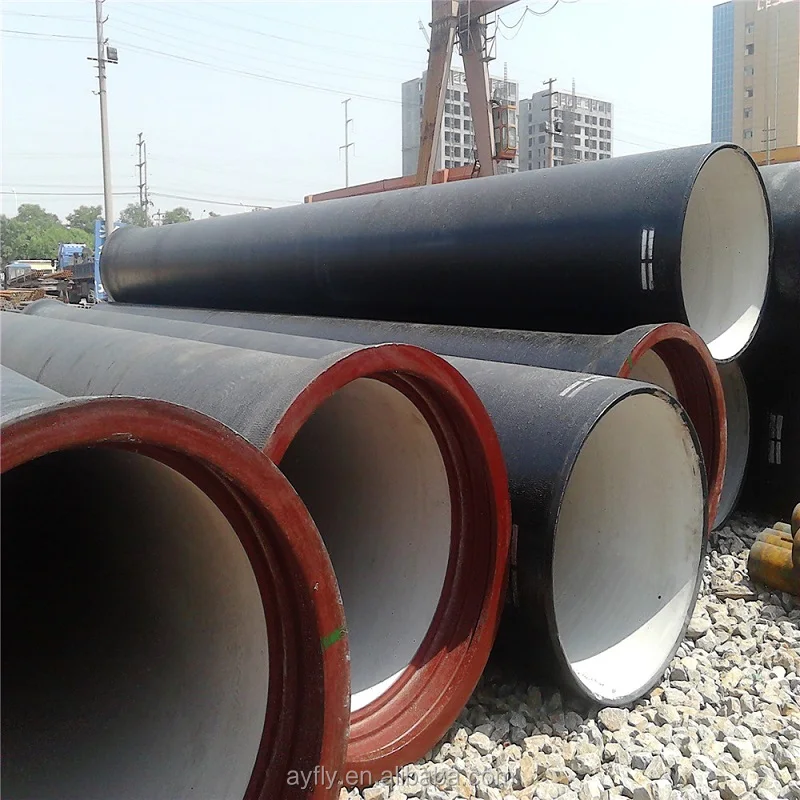 High quality dn250 ductile cast iron pipe weight per meter