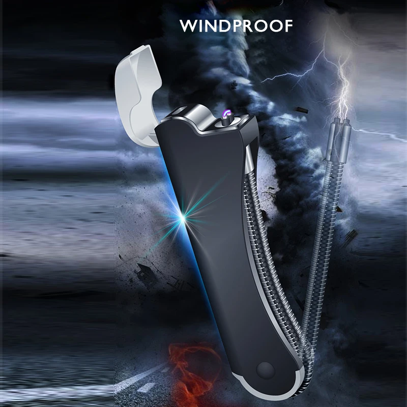 OEM Factory Wholesale Foldable Flexible USB Rechargeable Plasma Electric Candle Lighter, Other Good Price Special Lighters