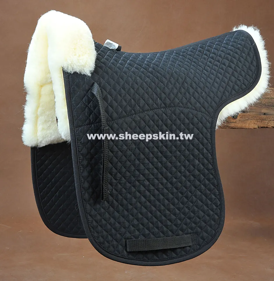 100% Australian Merion sheepskin saddle pad
