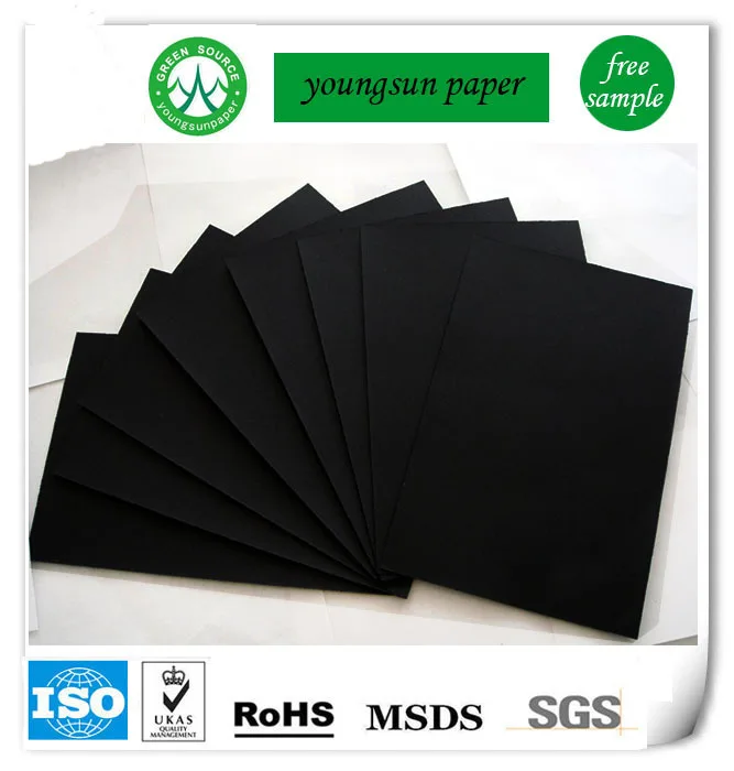 производство черной бумаги/черная картонная бумага