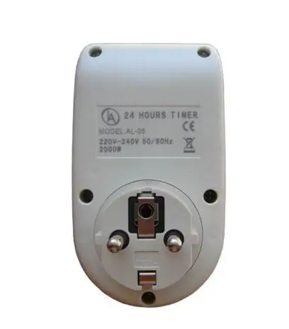Энергосберегающий таймер программируемый электронный с вилкой Стандарта Великобритании и ЕС 24