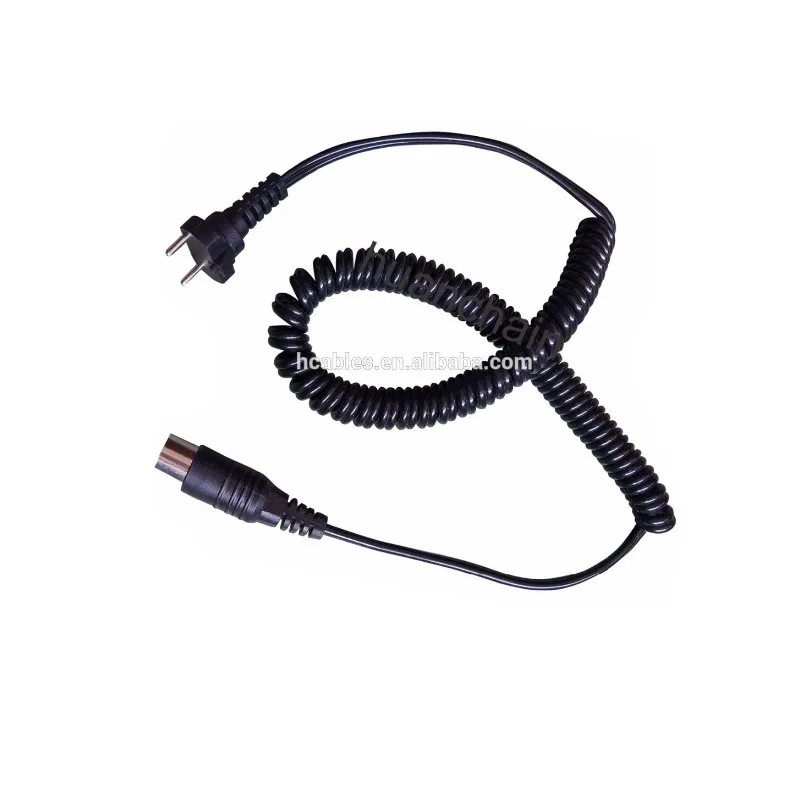 Спиральный шнур 0,75 мм2 из ТПУ и ПВХ