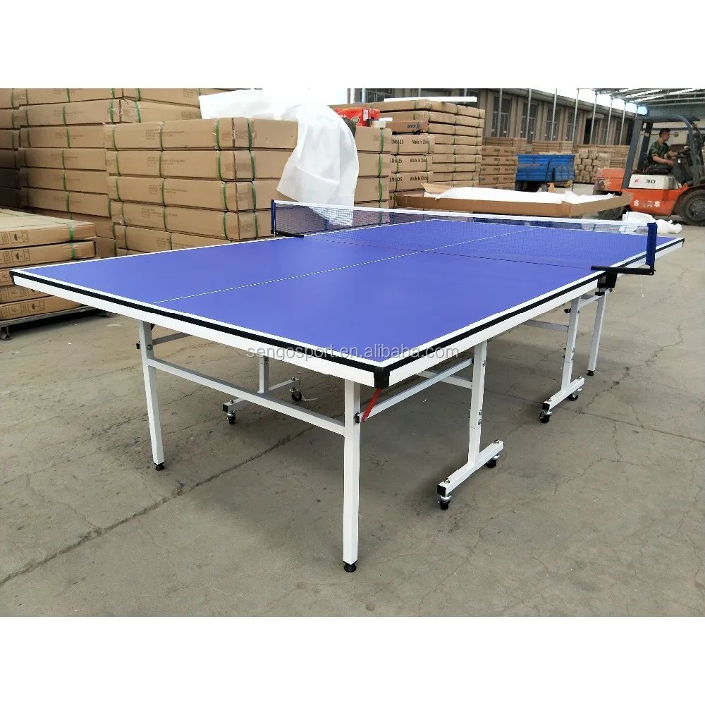Quick and Easy Assembly Ping Pong Table and Storage SOLO Play Mode Table Tennis Table