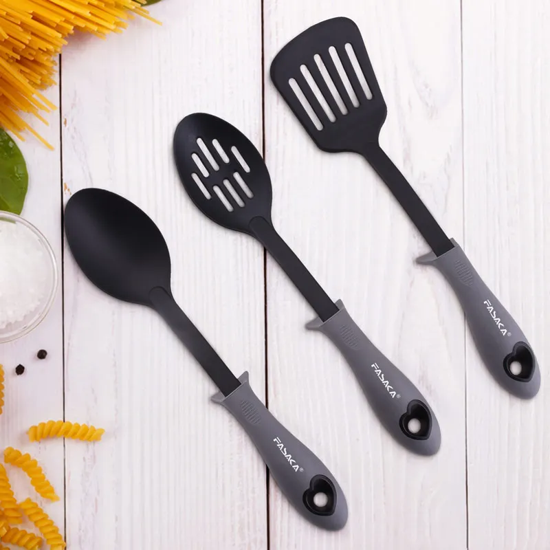 High quality kitchen nylon utensils set spatula innovative kitchen accessories cooking tool set spatula