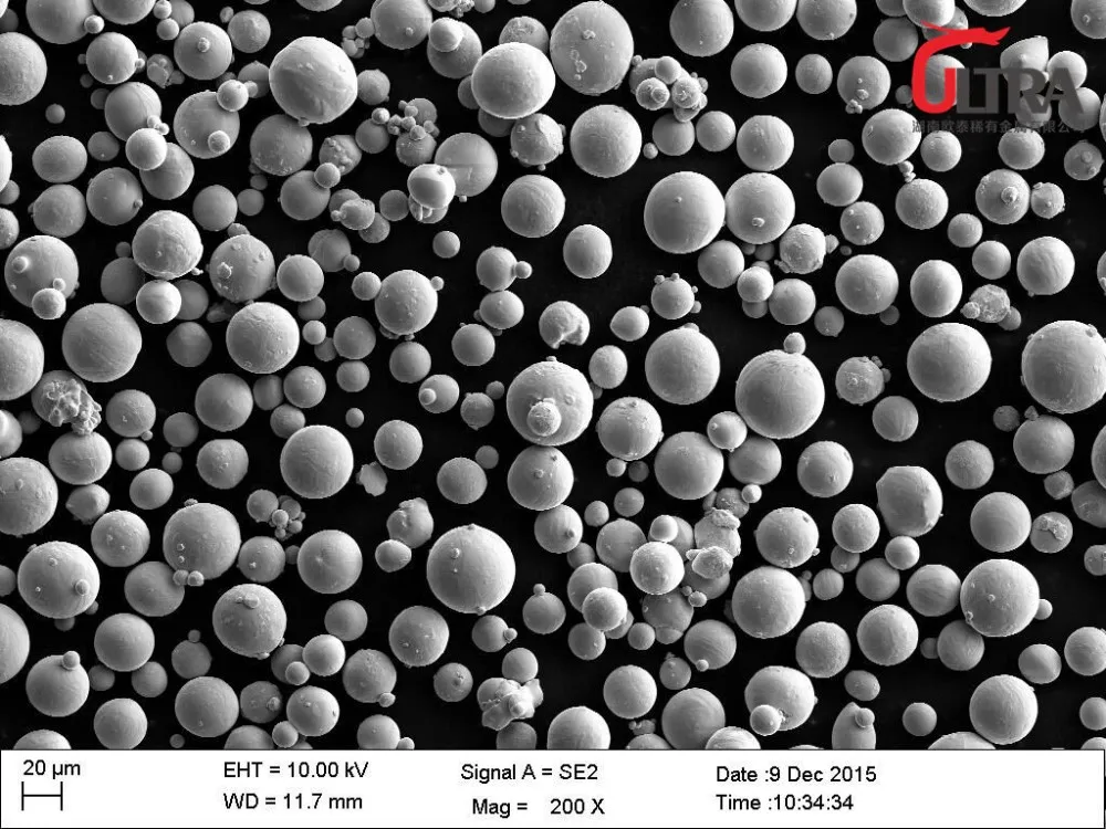 Spherical titanium Ti alloy powder for 3D printing