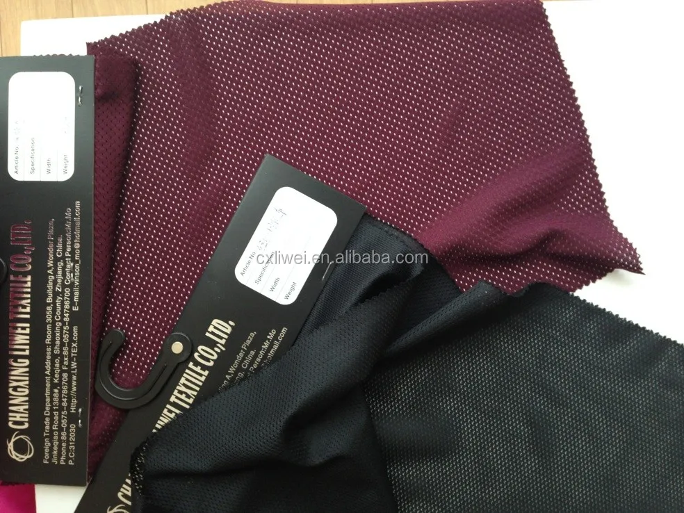 factory price/mesh pique/tricot brush/100% polyester warp knitted tricot brush fabric super poly Triacetate