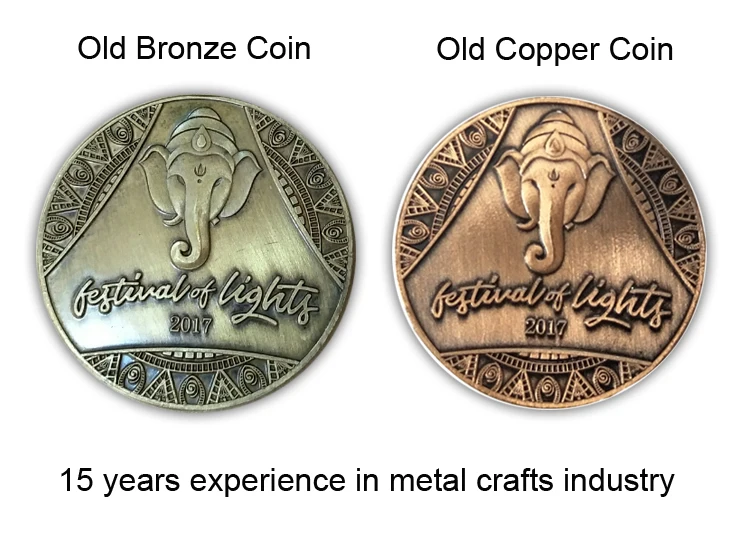 Sell No MOQ High Quality Custom Cheap Old Gold Coins