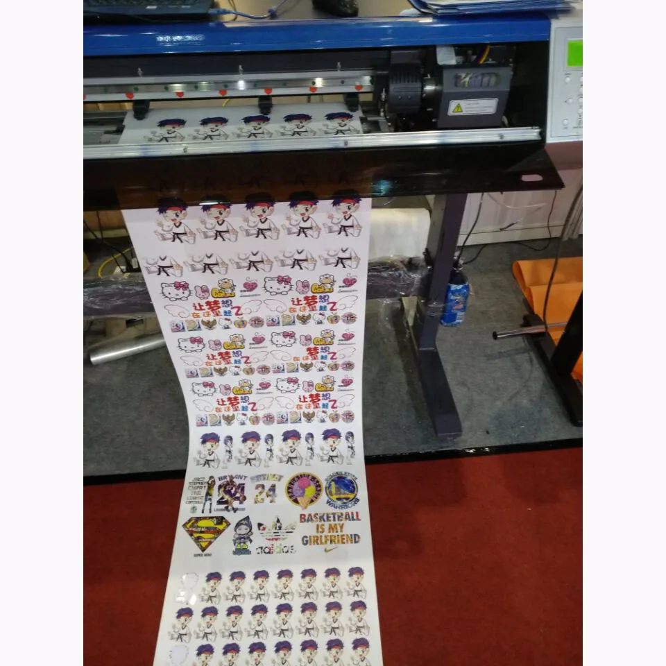 TECJET customization digital advertising Vinyl sticker printer and cutter machine