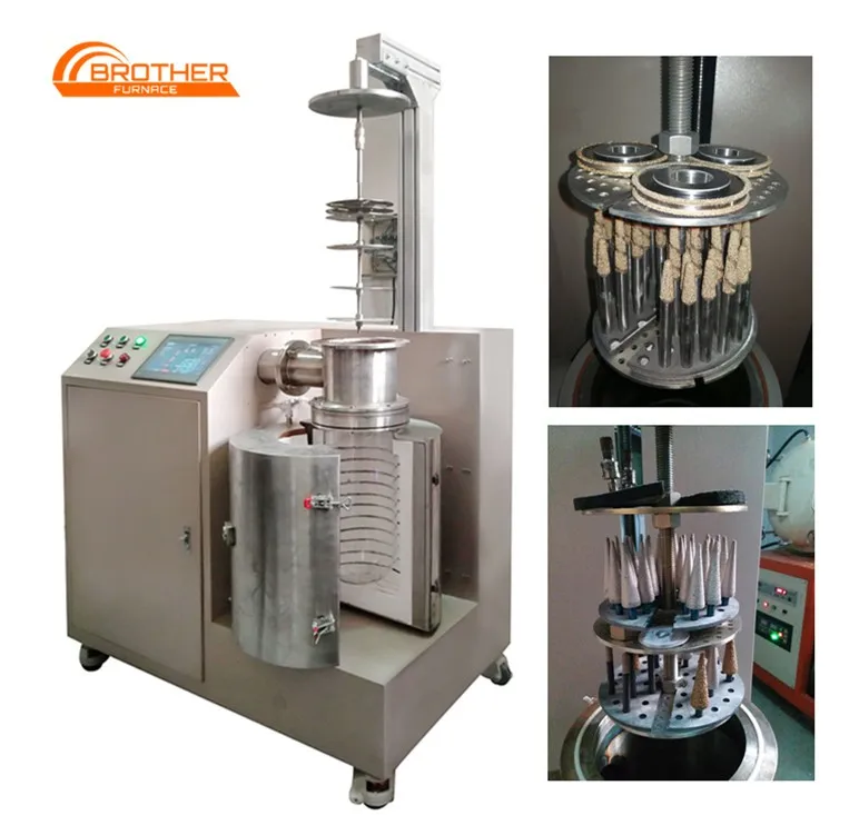 Заводская цена высокотемпературная промышленная вакуумная паяльная печь для алмазного инструмента