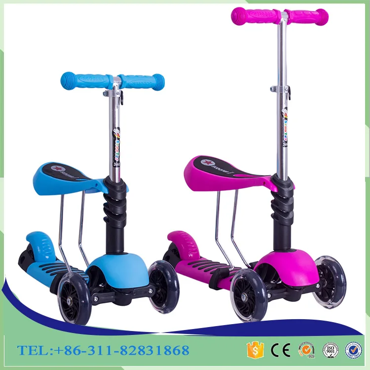 3 in 1 Scooter/3 wheel kids scooter/kids children scooter 3 wheel