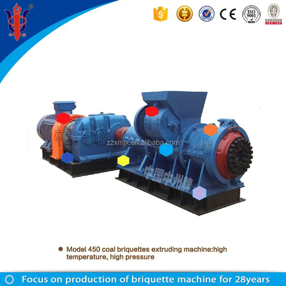 Машина для брикетирования древесного угля/машина для брикетирования с винтовым Экструдером
