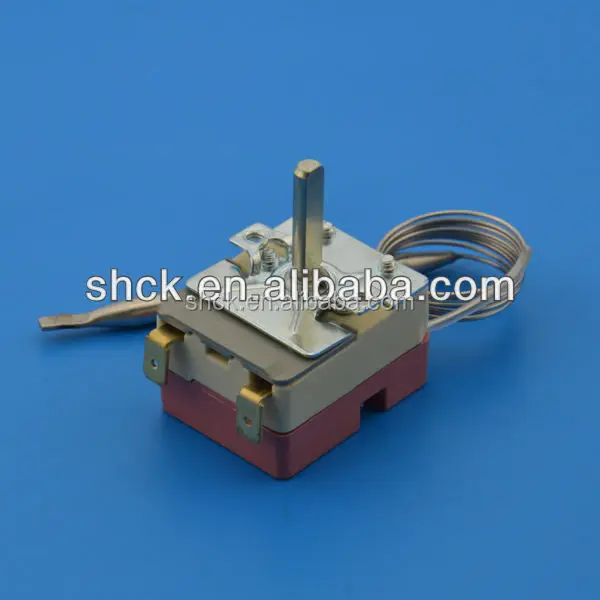 Water heater capillary thermostat