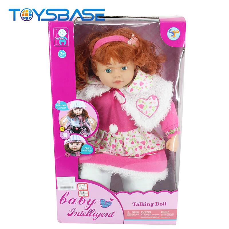 Wholesale 24 Inch English Smart Dialogue Girl Toy Talking Doll