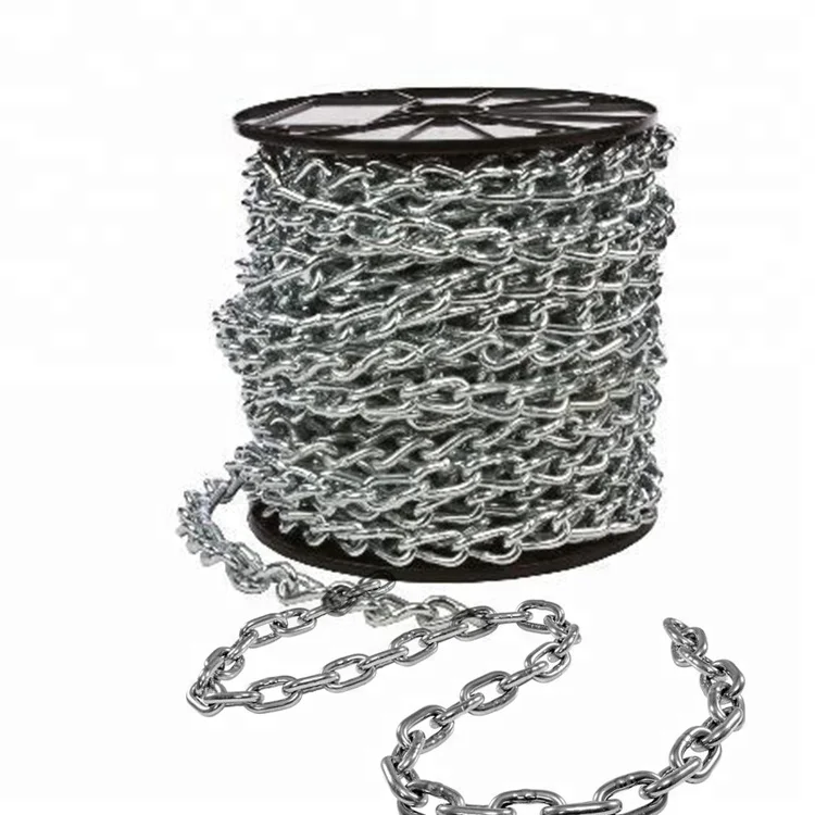 Galvanized Ship Stud Link Anchor Chain cadena de oro 14k