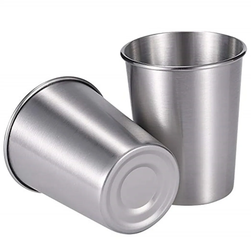 Чашка для воды 8 унций из нержавеющей стали,