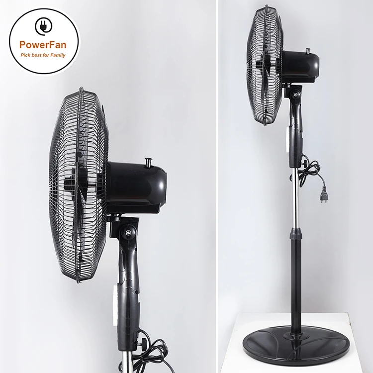 
China 220V 16 Inch Floor Standing Fan Used Electric Home Appliance 