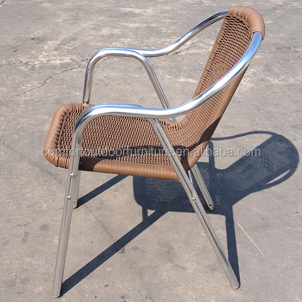 
Cheap Outdoor Furniture Aluminum Chair Dining Chair Shiny Chair 
