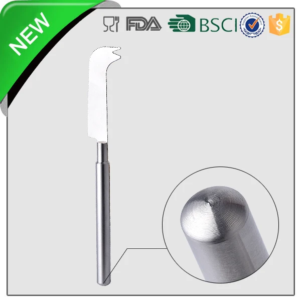 Factory Direct custom wholesale cheap mini kitchen accessories metal stainless steel serrated cheese knife