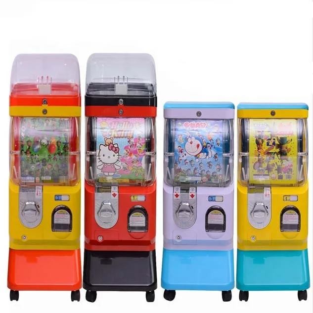 
Gashapon Vending Machine/kids Game Machine/New Double-deck Colorful No-electricity toys Vending Pusher Machine 