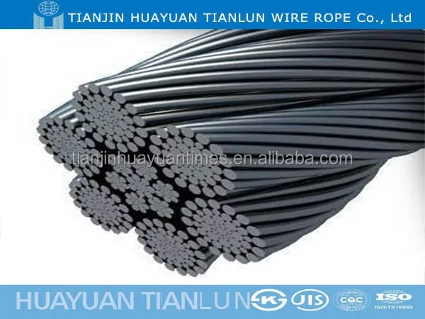 8*19W+IWS Elevator Rope 12mm