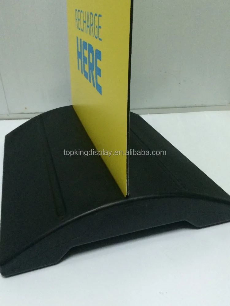 suzhou top king advertising outdoor 60*80cm portable sidewalk pavement sign