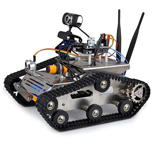 
Wireless Wifi Robot Car Kit for Uno / Hd Camera Ds Robot Smart Educational Robot Kit for Kids 