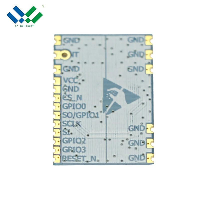 CC1120 868MHZ Narrowband Radio frequency SPI Wireless module similar ax5043 V chip VT-CC1120-868/915M