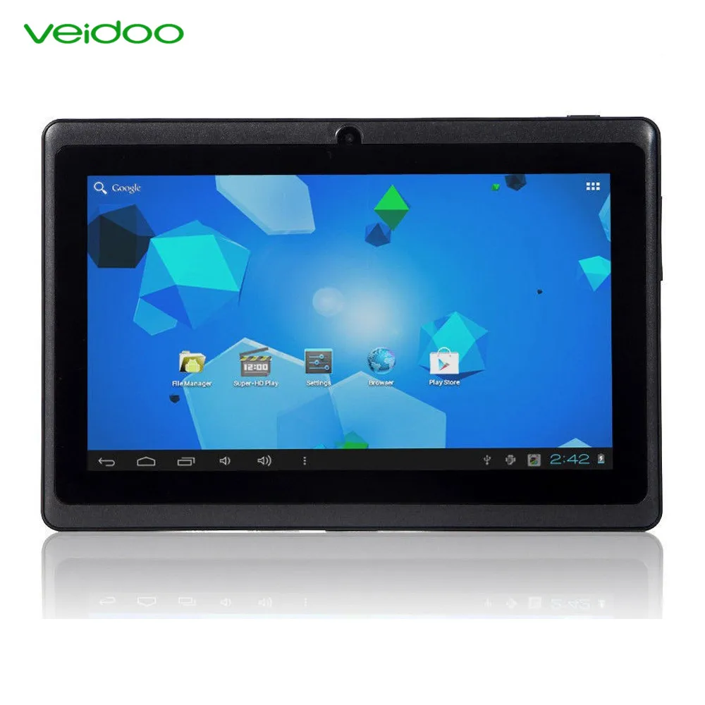 Veidoo 7 inch Q88 tablet support BT/wifi/Record Customized OEM tablet PC