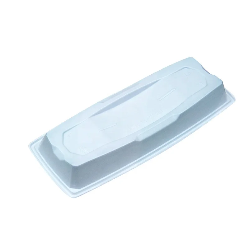 Plastic Tray Food Packaging Disposable Sushi Tray Sashimi Meat Container Customizs Available