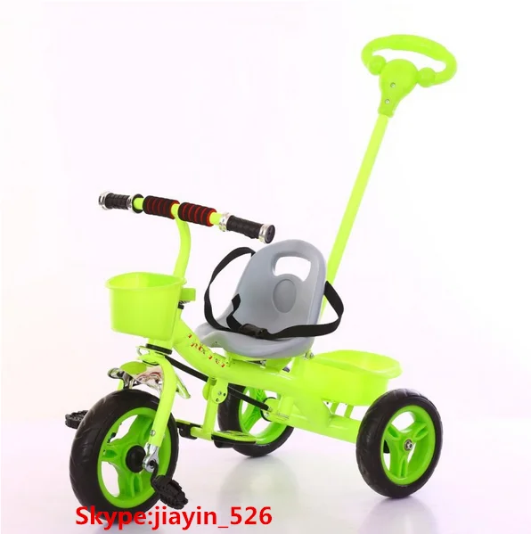 safty belt child tricycle/baby push trike/kids pedal trike made in China