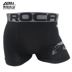 Customized Logo Men Under Garment Boxer Briefs Underwear Breathable Men Underwear  Mens Seamless Underwear Boxer Shorts