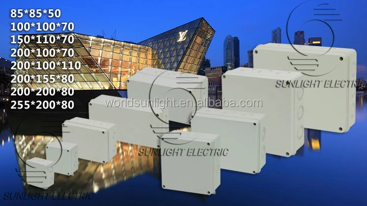 Корпус противопожарные ABS подключения распределительная коробка