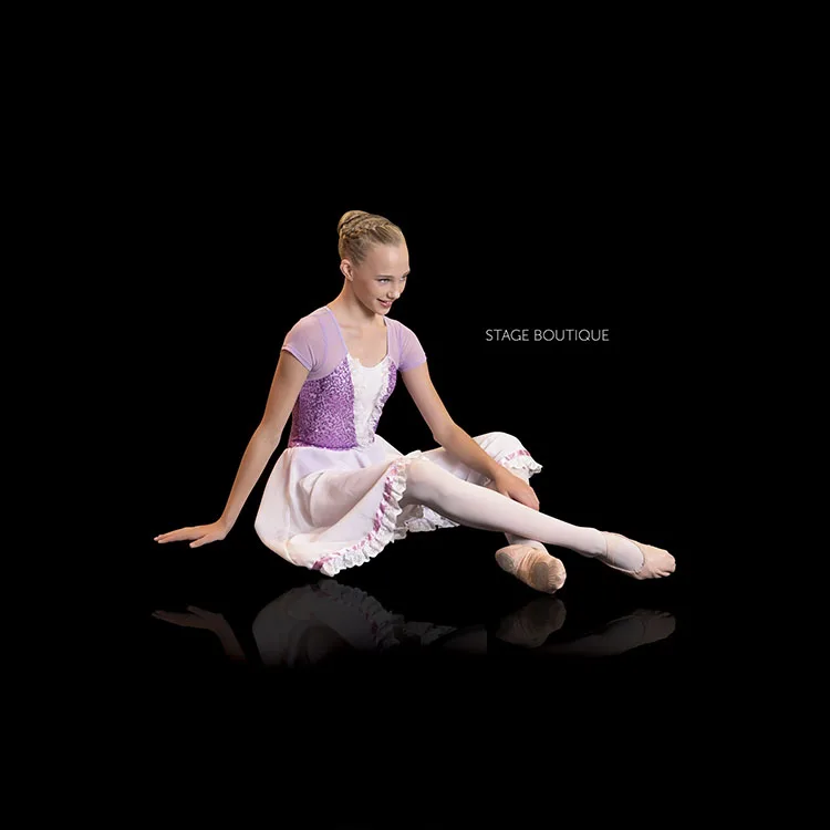 Elegant Dance Lyrical Modern Costumes Women Ballet Dress Adult Contemporary Dance Wear for Performance