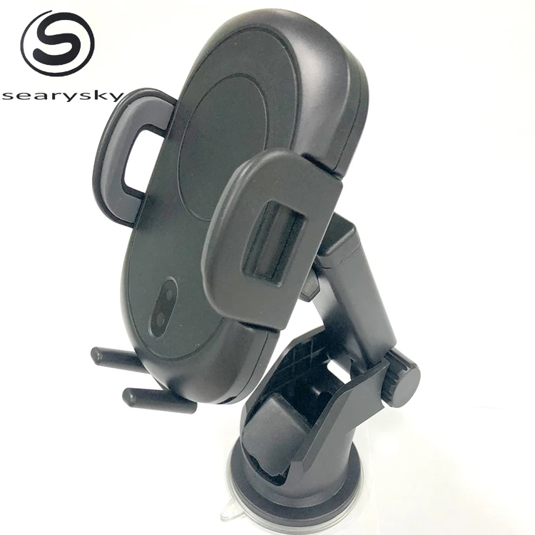 2018 новый автомобиль Автоматический Инфракрасный держатель беспроводной автомобильное зарядное устройство