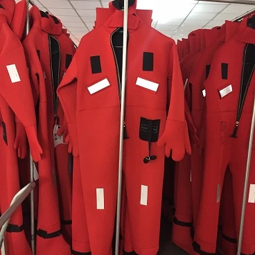 Морской погружной костюм для выживания с спасательным жилетом