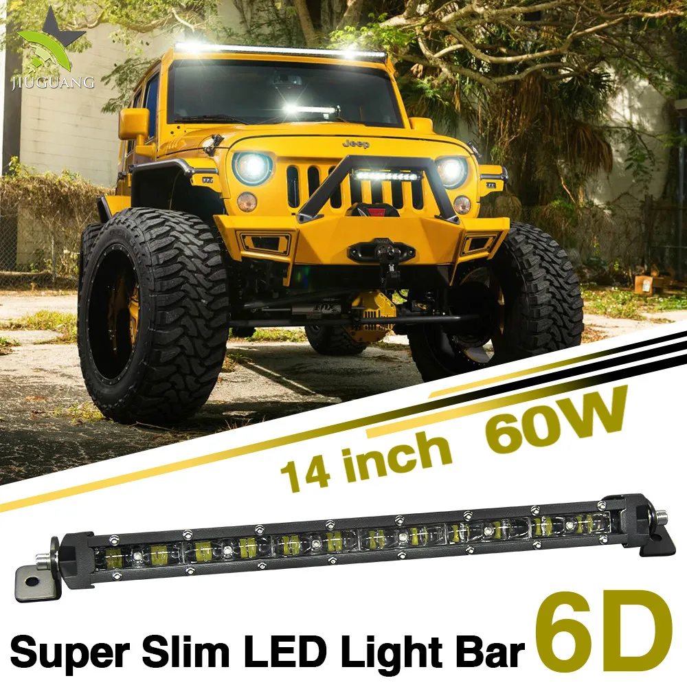 Дешевле Тонкий Корпус IP67 120 Вт 25.6 Дюймов Однорядные Светодиодные Бар Для ВНЕДОРОЖНИК ATV