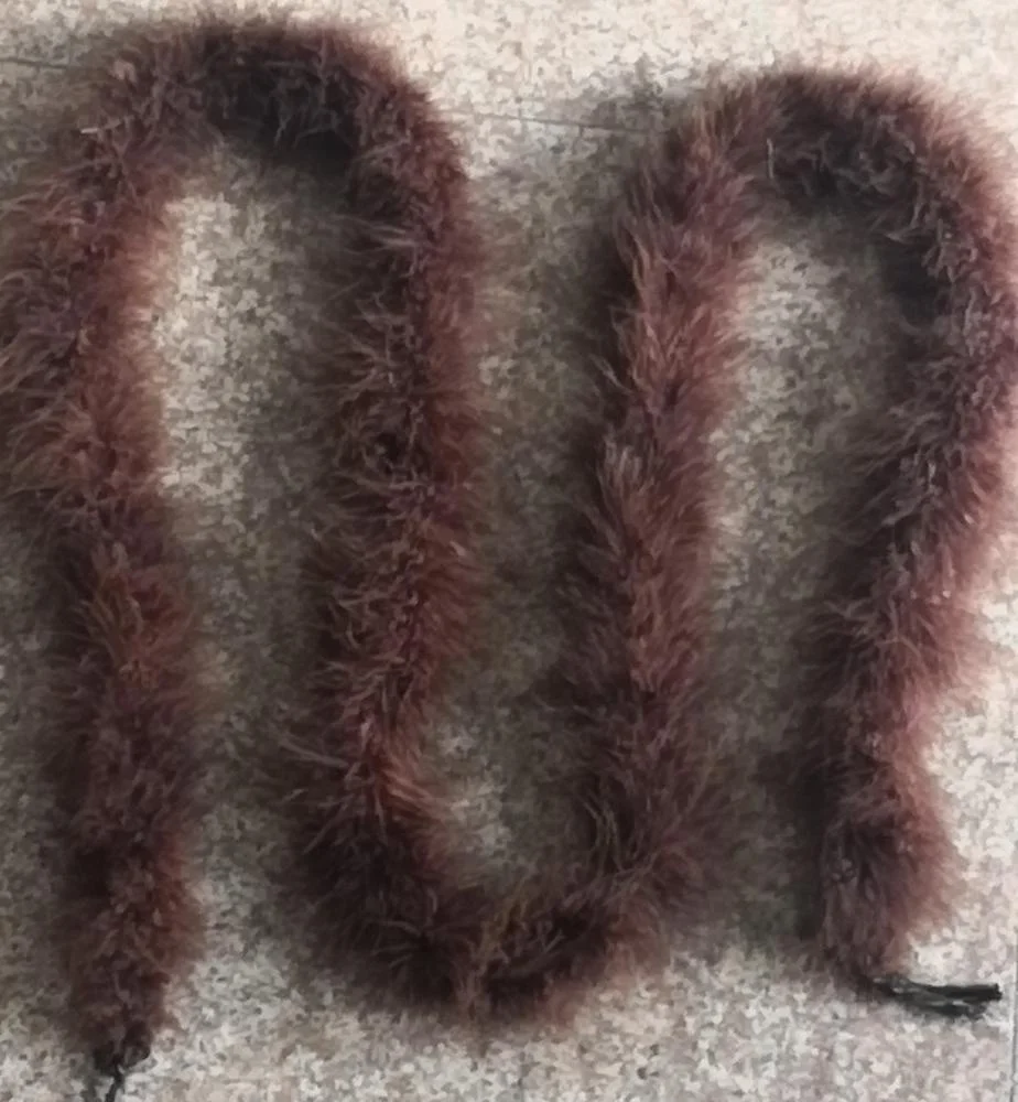 China feather factory Wholesale 25 grams Fluffy turkey Marabou feather Boa decorations