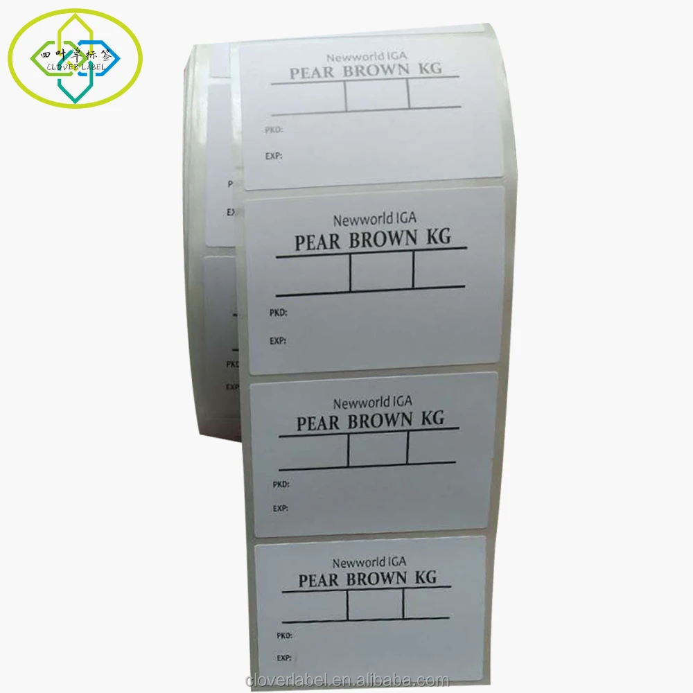 Cheap roll direct thermal label, Electronic scale label, barcode price label for supermarket