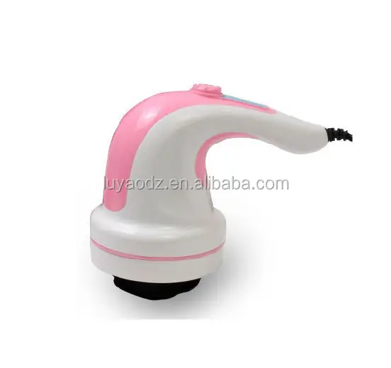 LUYAO 622B Relax spin tone rotating fat burning abdominal massage mini vibration wired belly body slimming massager