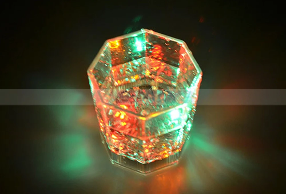 Party Supplies LED Glowing Light Water Sensor Blinking Cup