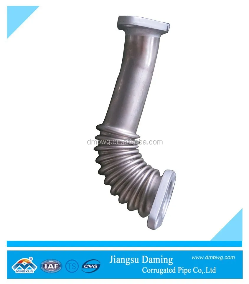 Гибкая выхлопная труба из нержавеющей стали для генератора